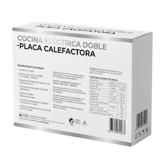 Cocina Eléctrica Portátil (No necesita gas) 100% eléctrica