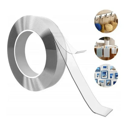 Cinta Doble Faz Lavable y Reutilizable - COMPRA 1 Y LLÉVATE 2